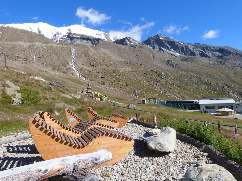 Haus Weideli, Dammstrasse 7 Villa Saas-Grund Bagian luar foto