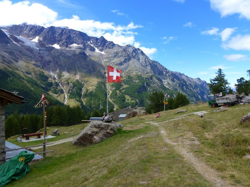 Haus Weideli, Dammstrasse 7 Villa Saas-Grund Bagian luar foto